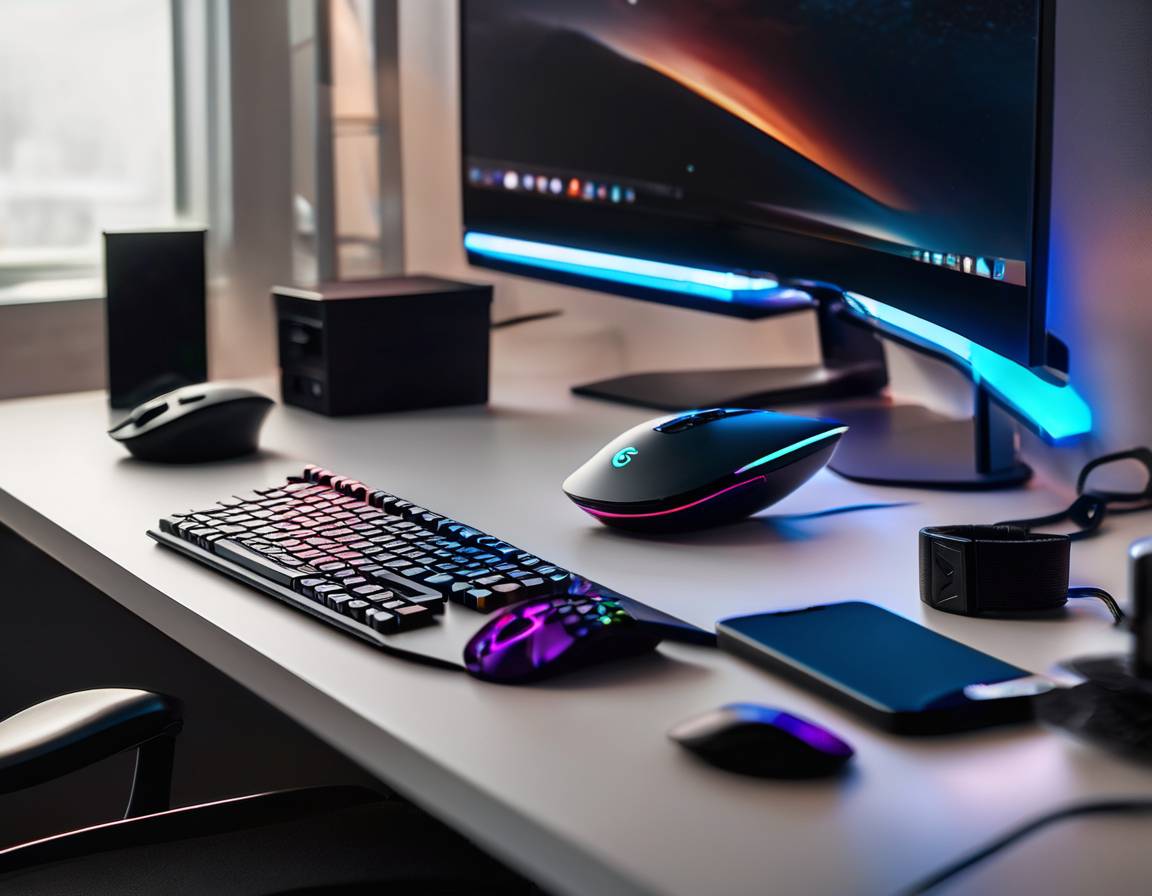 Czy stanowisko do ładowania bezprzewodowego gadżetów wpływa na organizację biurka gracza?