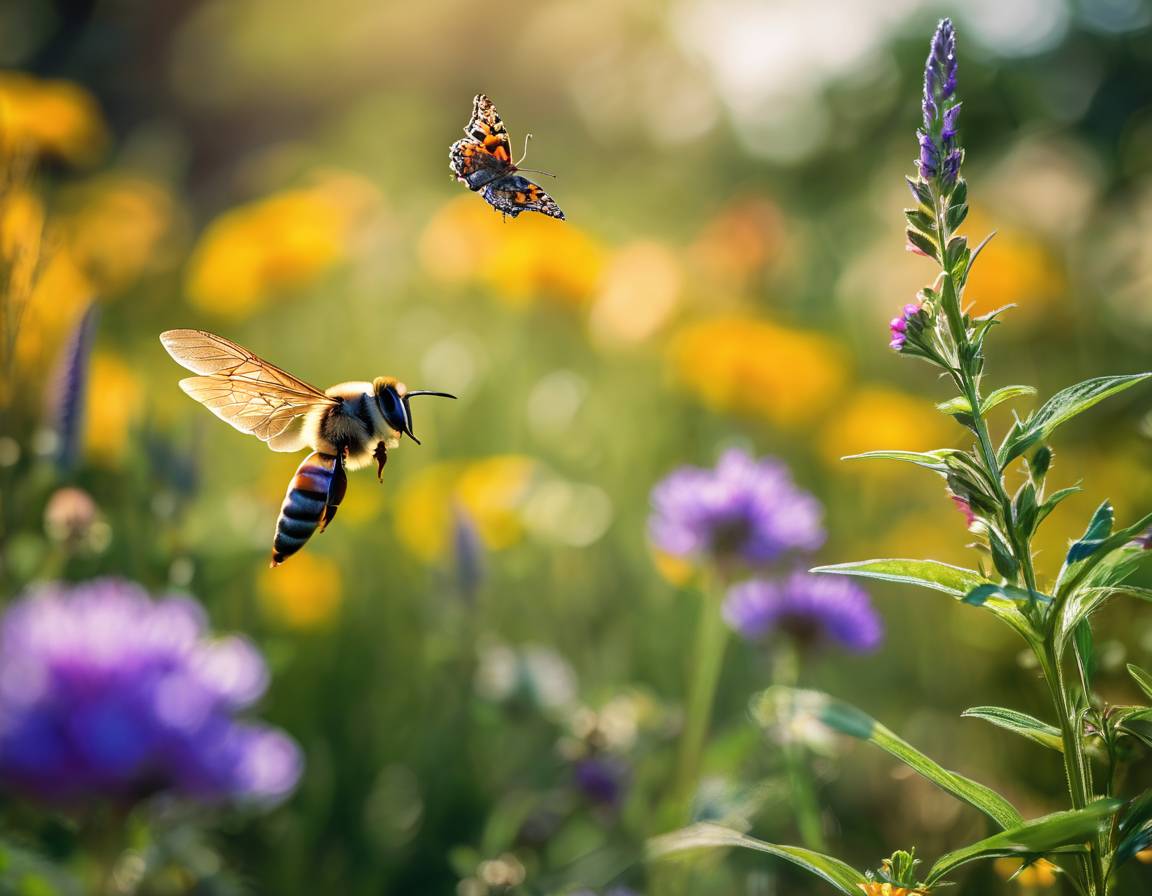 Jak stworzyć naturalny ogród przyjazny pszczołom i motylom?